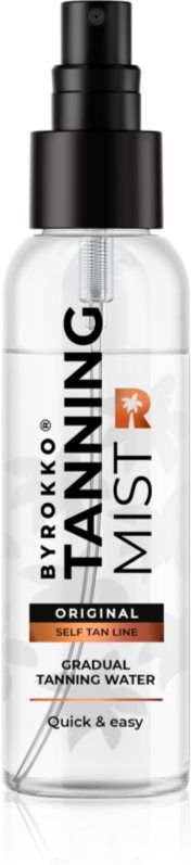 ByRokko Shine Brown Tanning lotion auto-bronzante pour un bronzage progressif 100 ml