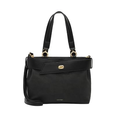 Shopper SURI FREY "Shopper SFY Patty", Damen, Gr. B/H/T: 30cm x 28cm x 12cm, schwarz 100, Polyester, Polyurethan, Taschen Shopper