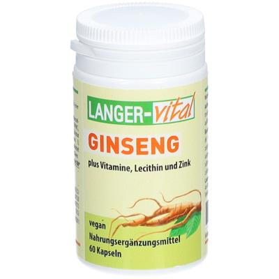 Ginseng 200 mg Lecithin Kapseln 60 St