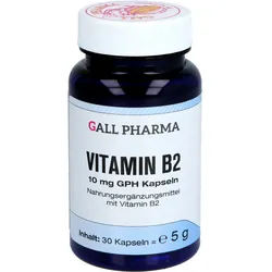 Vitamin B2 10mg Gph Kapseln 30 ST