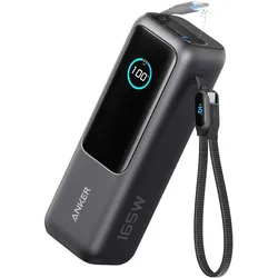 Anker Nano Laptop Power Bank (25000 mAh, 165 W, 90 Wh), Powerbank, Schwarz, Grau