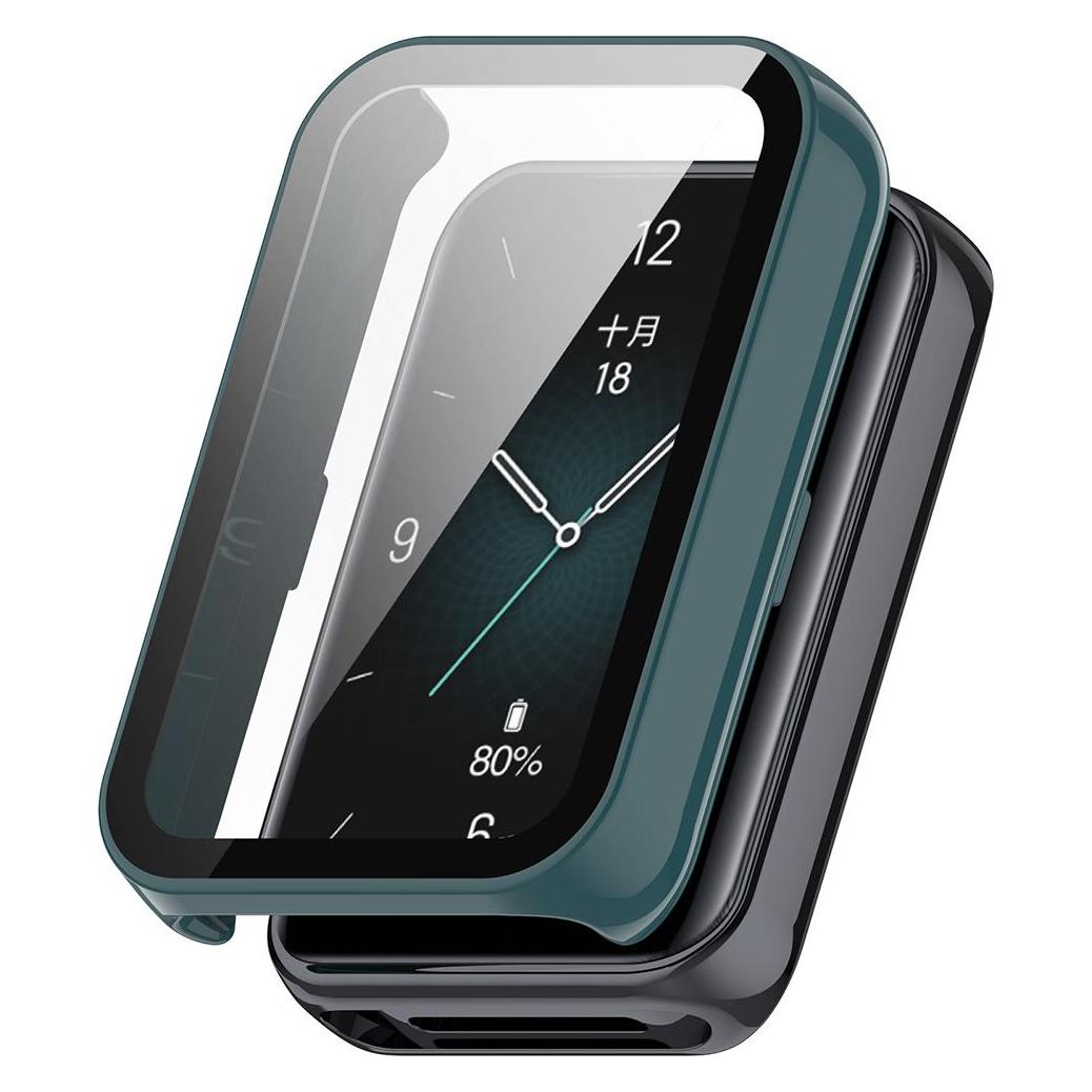 Techsuit - Defense360 Pro + Screen Protector - Honor Band 10 / Band 9 - Deep Teal (62207785)