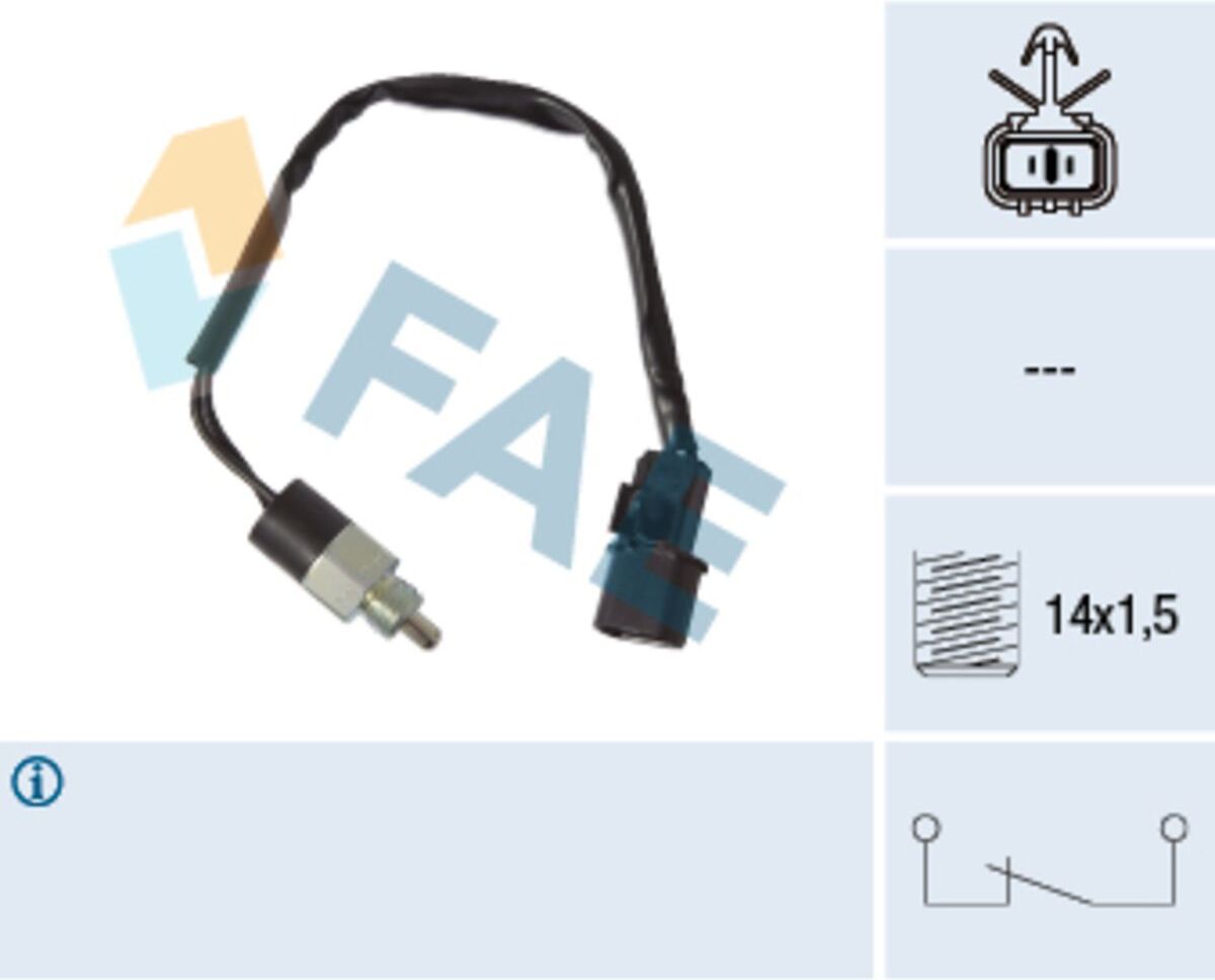 Schalter, Rückfahrleuchte FAE 41247