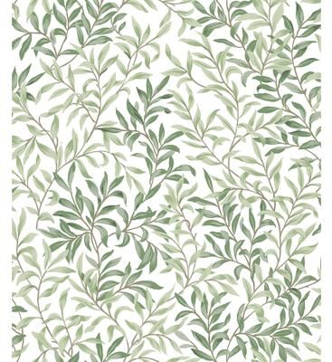 NuWallpaper Herb Green Terrace Vines Peel and Stick Wallpaper