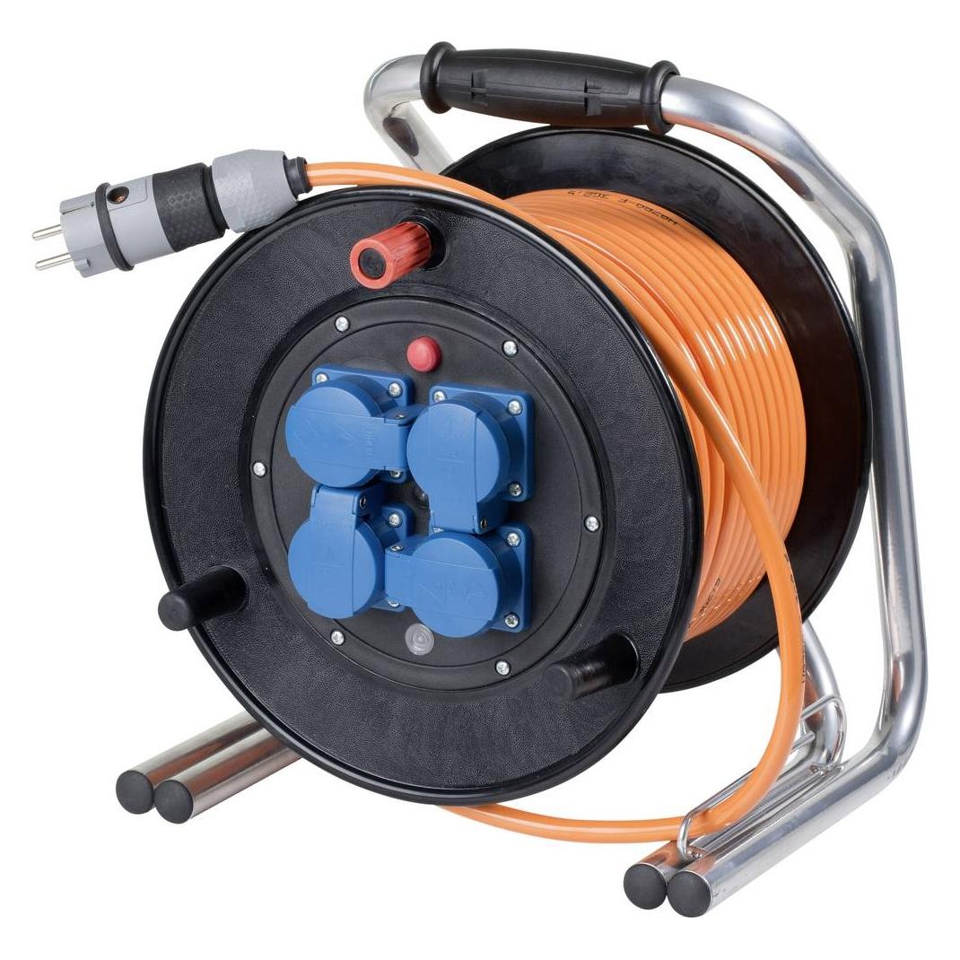 As - Schwabe Hartgummi Kabeltrommel (40 m, 2.50 mm²) (20743)