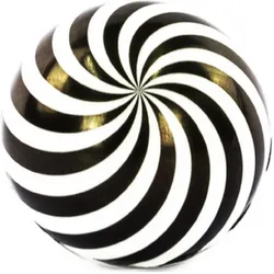 Keycraft High Bounce Illusion Ball NV596 schwarz / weiss