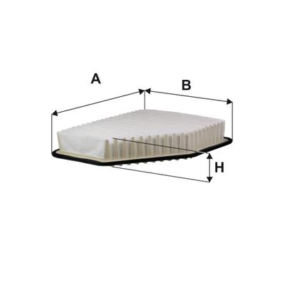 FILTRON Luftfilter AP 144/4 Filtereinsatz 51mm für TOYOTA