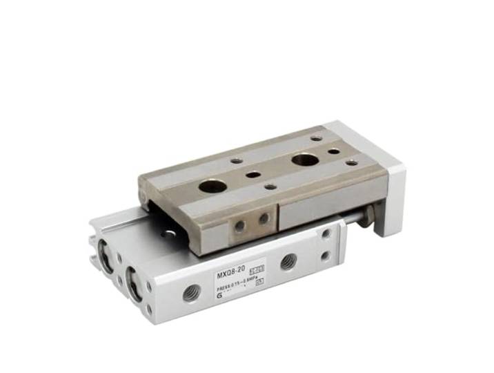 1 PCS MXQ25-Serie, pneumatischer Schlitten, Doppelstangen-Führungsschiene MXQ25-Serie MXQ25-150 MXQ25-75A/AS 25 mm 150 mm(MXQ25-50,-AS)