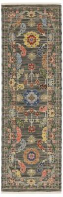 Style Haven Lawson Traditional Bordered Wool Fringe Edge Area Rug