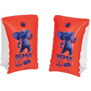 BEMA Schwimmflügel 18002, Größe 1, orange, 30 - 60 kg, 2 Kammern, aufblasbar, ab 6 Jahre