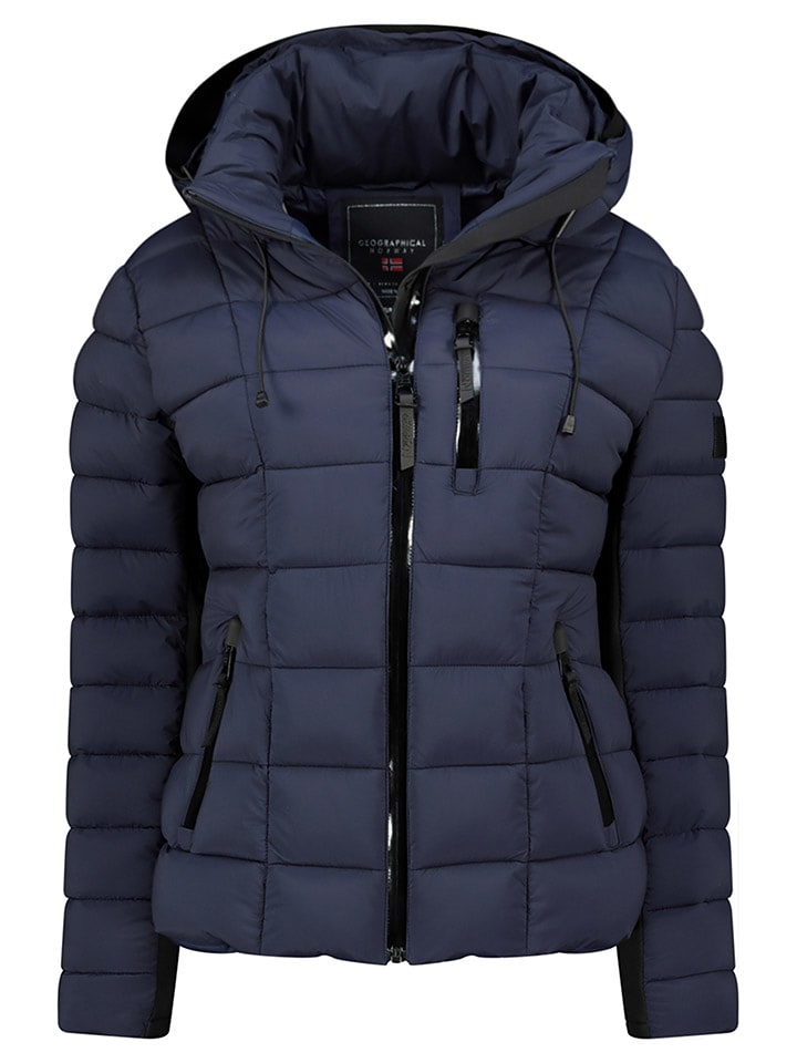 Geographical Norway Steppjacke "Bastia" in Dunkelblau - XL