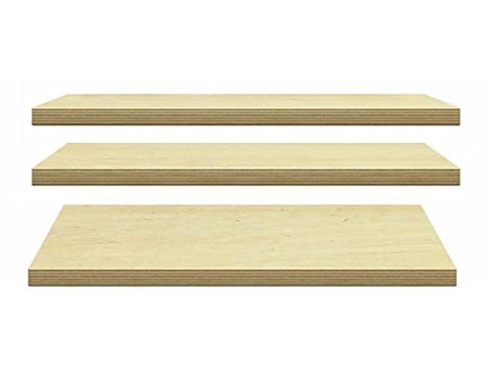 Werkbankplatte Arbeitsplatte Multiplexplatte Länge bis 200cm (30mm, 1250 x 800 mm)