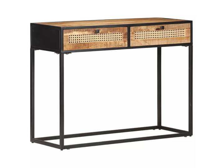 VidaXL - Konsolentisch holz, One Size, Braun