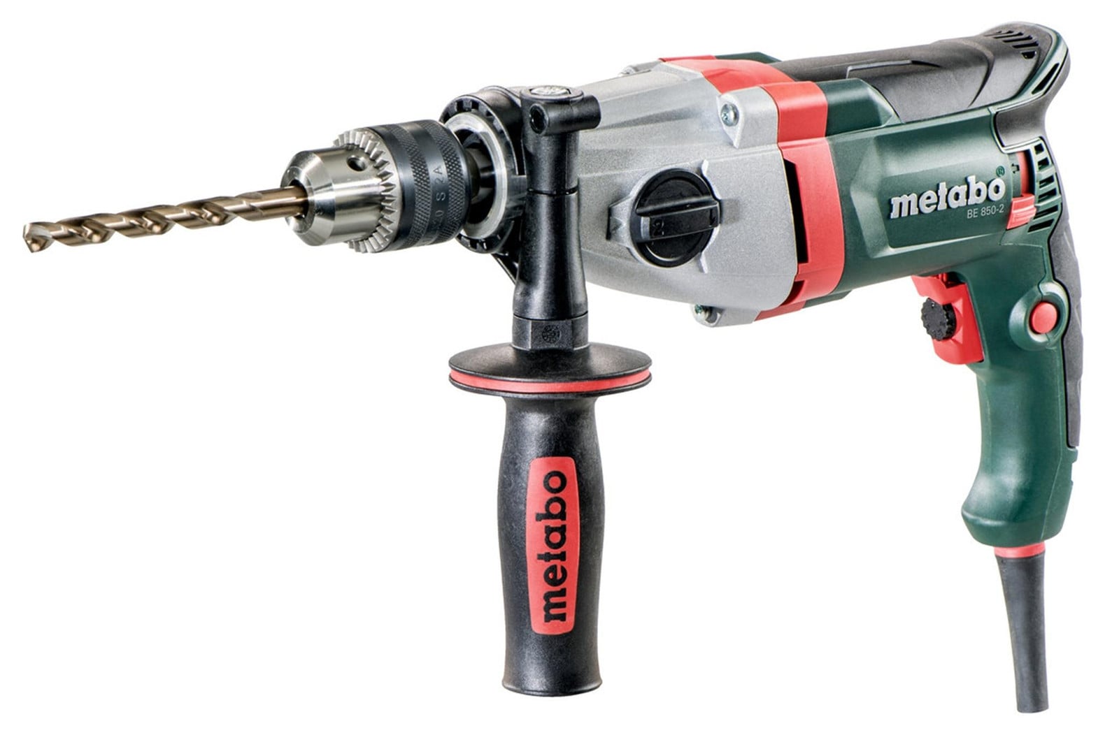 Metabo BE 850-2 Groene boormachine met 3100 omwentelingen per minuut en 85 dB