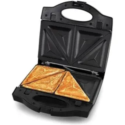 Esperanza EKT005 Sandwich-Toaster, Kontaktgrill, Schwarz, Grau
