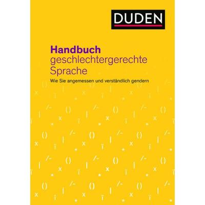 Handbuch geschlechtergerechte Sprache, Taschenbuch von Anja Steinhauer,Gabriele Diewald, Duden ein Imprint von Cornelsen Verlag GmbH