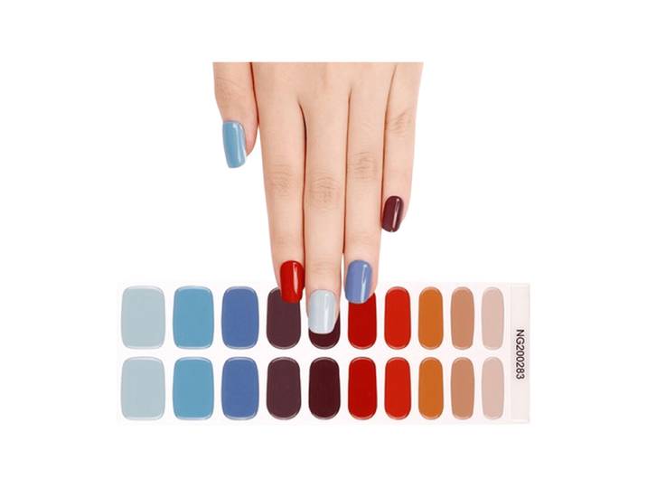 MeoMagic 14-129 Autocollants gels pour ongles - 20 pièces