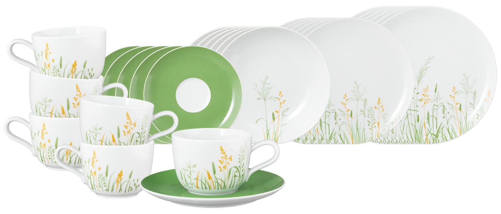 Seltmann Weiden Liberty Meadow Grasses Kombiservice 30-teilig Green