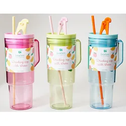 Trinkbecher TO GO COLORFUL (LBH 14x9,80x32 cm) - LBH 14x9,80x32 cm
