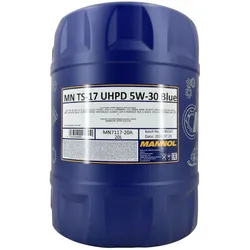 Mannol 7117 TS-17 UHPD 5W-30 Blue LKW Motoröl 20 l