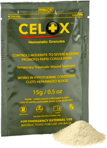 Annan Tillverkare CELOX Hemostatic Granules 15g