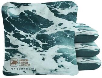 Skip's Garage Ocean Dual Sided Cornhole Bags
