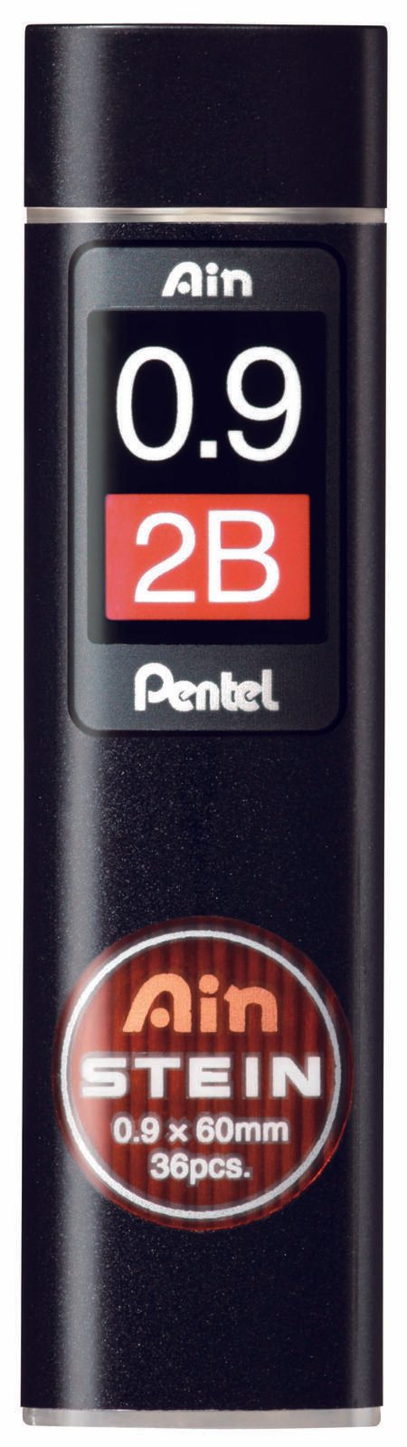Pentel Fallminen 2B 0.9 mm schwarz C279-2BO