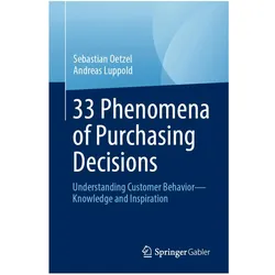 33 Phenomena of Purchasing Decisions, Fachbücher von Sebastian Oetzel, Andreas Luppold