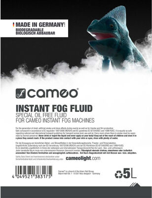 Cameo INSTANT FOG Fluid, 5l