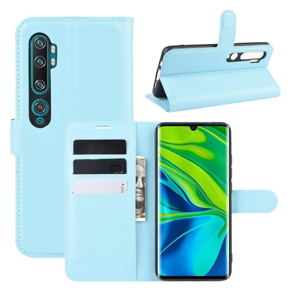 Cover-Discount Xiaomi Mi Note 10 / 10 Pro - Leder Etui Hülle hellblau (Xiaomi Mi Note 10, Xiaomi Mi Note 10 Pro) (101906082E)