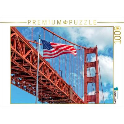 CALVENDO Puzzle Golden Gate Bridge - Synonym für San Francisco | 1000 Teile Lege-Größe 64x48cm Foto-Puzzle für glückliche Stunden, Sonstige von ,