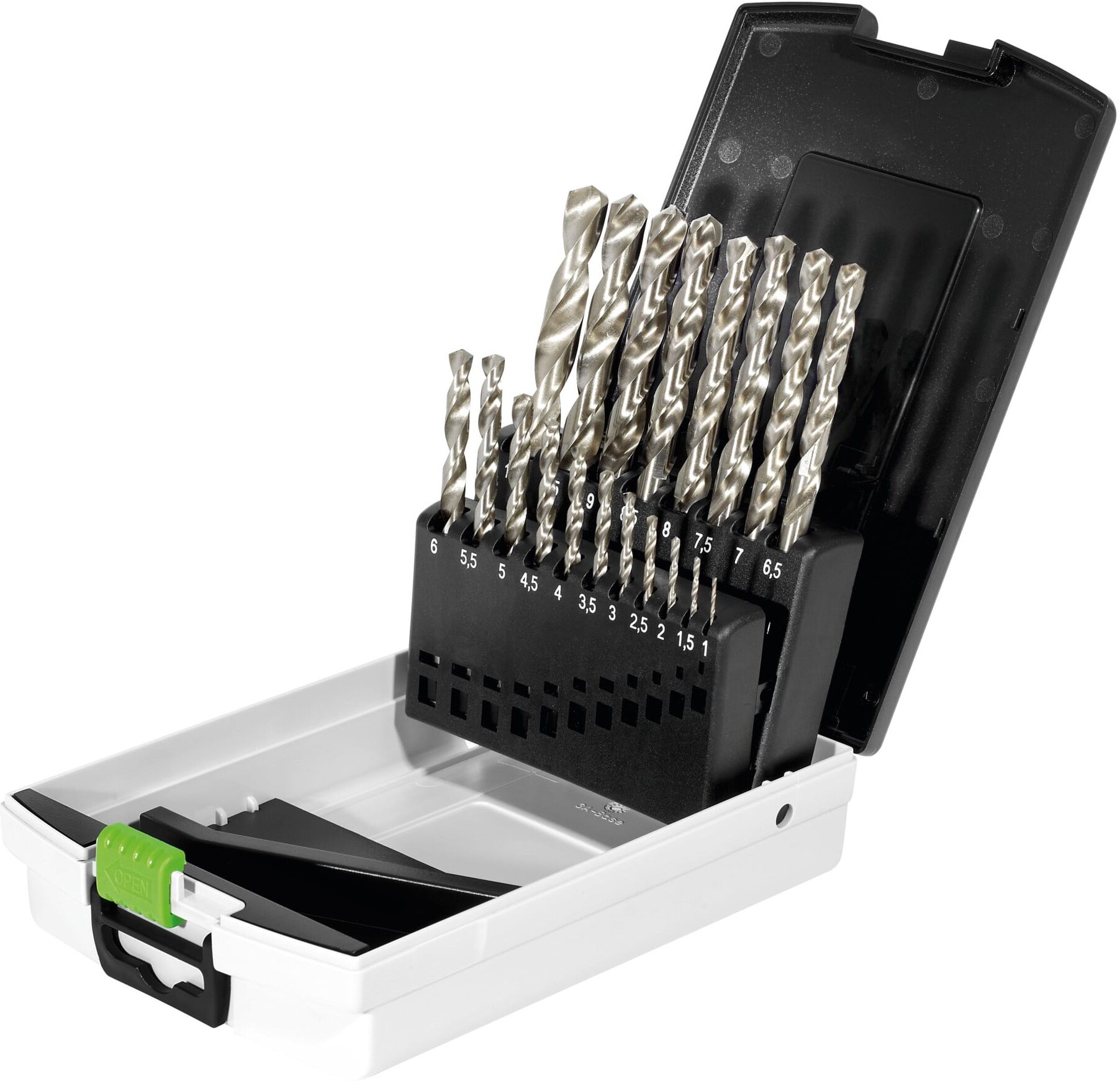 Festool Bohrerbox HSS Stahlbohrer HSS D 1-10 Sort (498981)