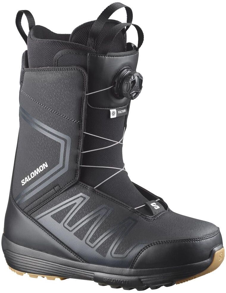 Salomon  - Faction Boa Black - 31 - Boots de snowboard