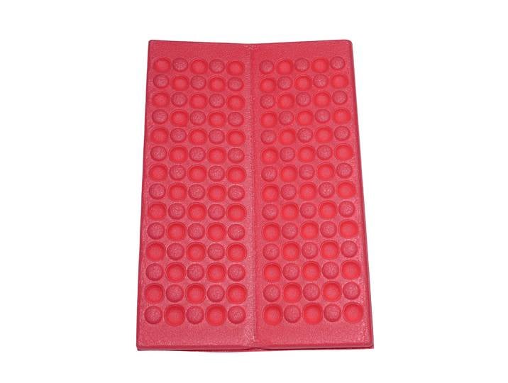 Sitzunterlage faltbar 28 x 39 cm anthrazit/rot