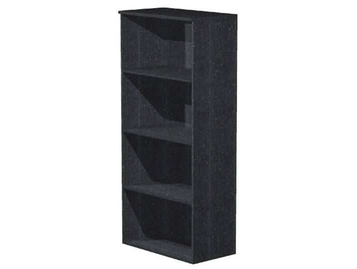 Bibliothèque haute Pronto - L.80 x H.180 cm - Sans porte - Noir