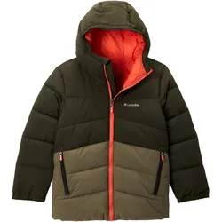 Columbia, Unisex, Skijacke, Kid's Arctic Blast II Jacket (140, M), Grau, Grün