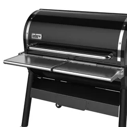 Weber SmokeFire EX5 Fronttisch  ausklappbare Edelstahl-Ablage
