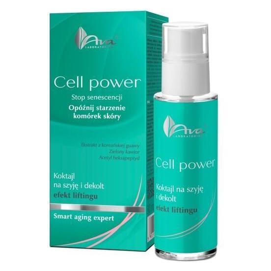 Ava LABORATORIUM Cell Power koktajl na szyję i dekolt Efekt Liftingu 30ml (30 ml) (5905538550513)
