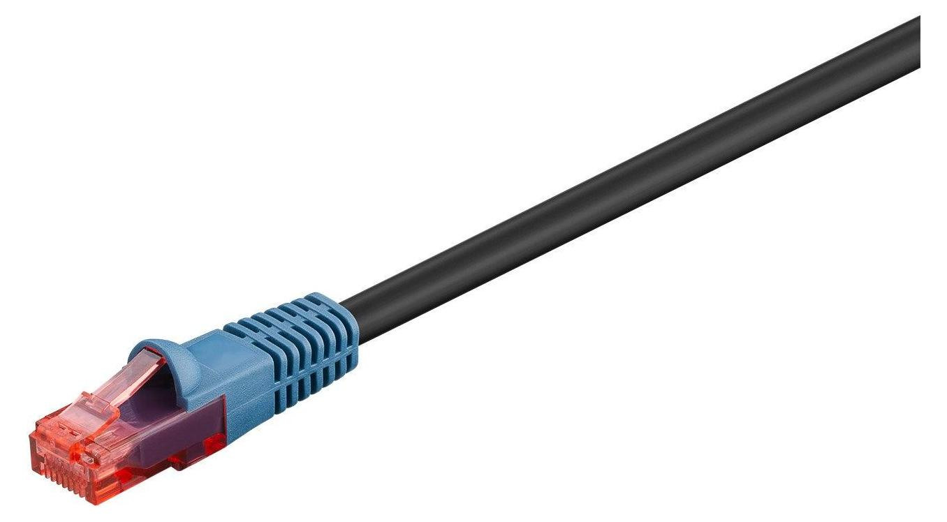 Goobay CAT 6 buitenkabel U/UTP zwart 10 meter