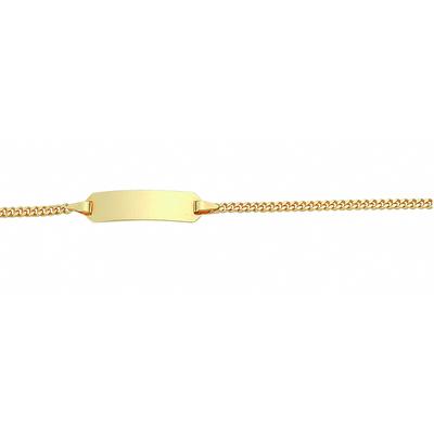 ID Armband ADELIA´S "14 cm ID - Armband 585 Gold ( 14K )", gold, Armbänder, Damen, 14cm, Gold, Goldarmband