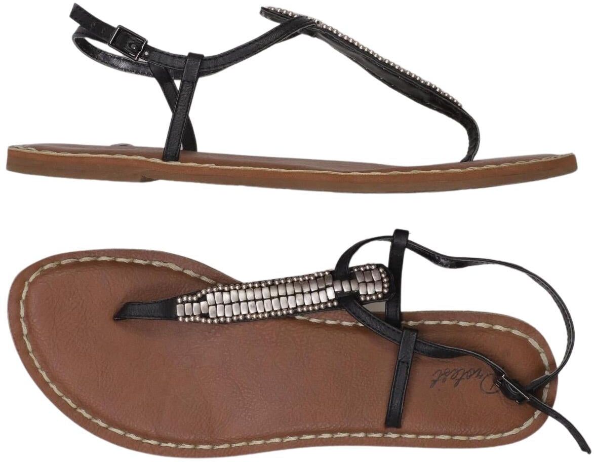Protest Damen Sandalen, Schwarz, Gr. EU 40, kein / Etikett - Second Hand