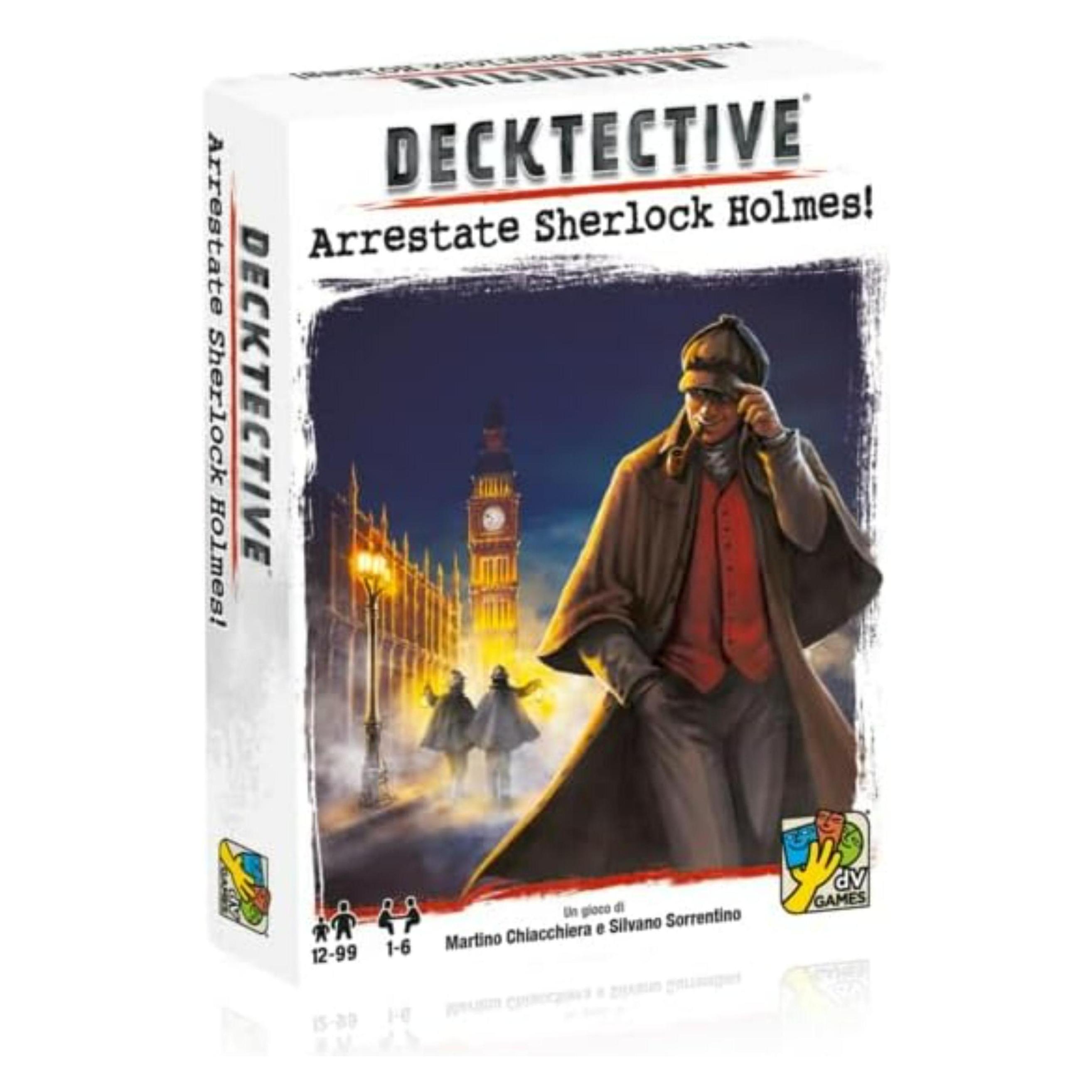 DV Giochi Decktective - Arrestate Sherlock Holmes! (Deutsch) (46179859)
