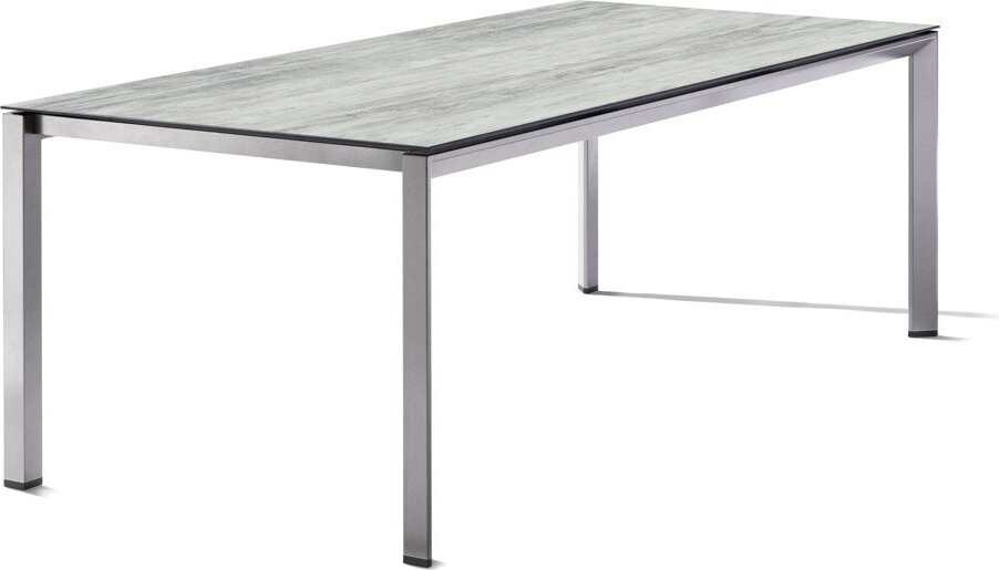 Sieger Tischgestell Aluminium Graphit L 160 cm/B 90 cm