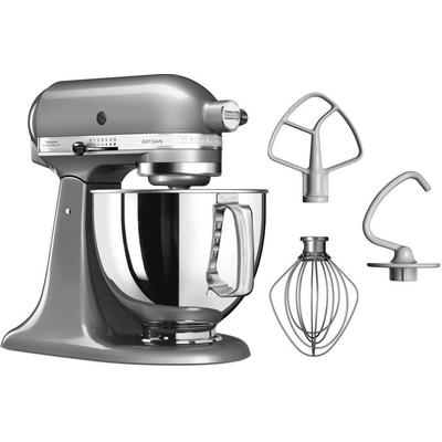 KITCHENAID Küchenmaschine "5KSM125EER", silber (kontur, silber), B:24cm H:36cm T:37cm, Küchenmaschinen, Küchenmaschine