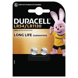 Duracell Knopfzelle LR54 1.5 V 2 St. 65 mAh Alkali-Mangan AG10 52550