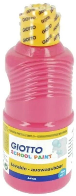 Flacon 250 ml School Gouache Giotto Rose