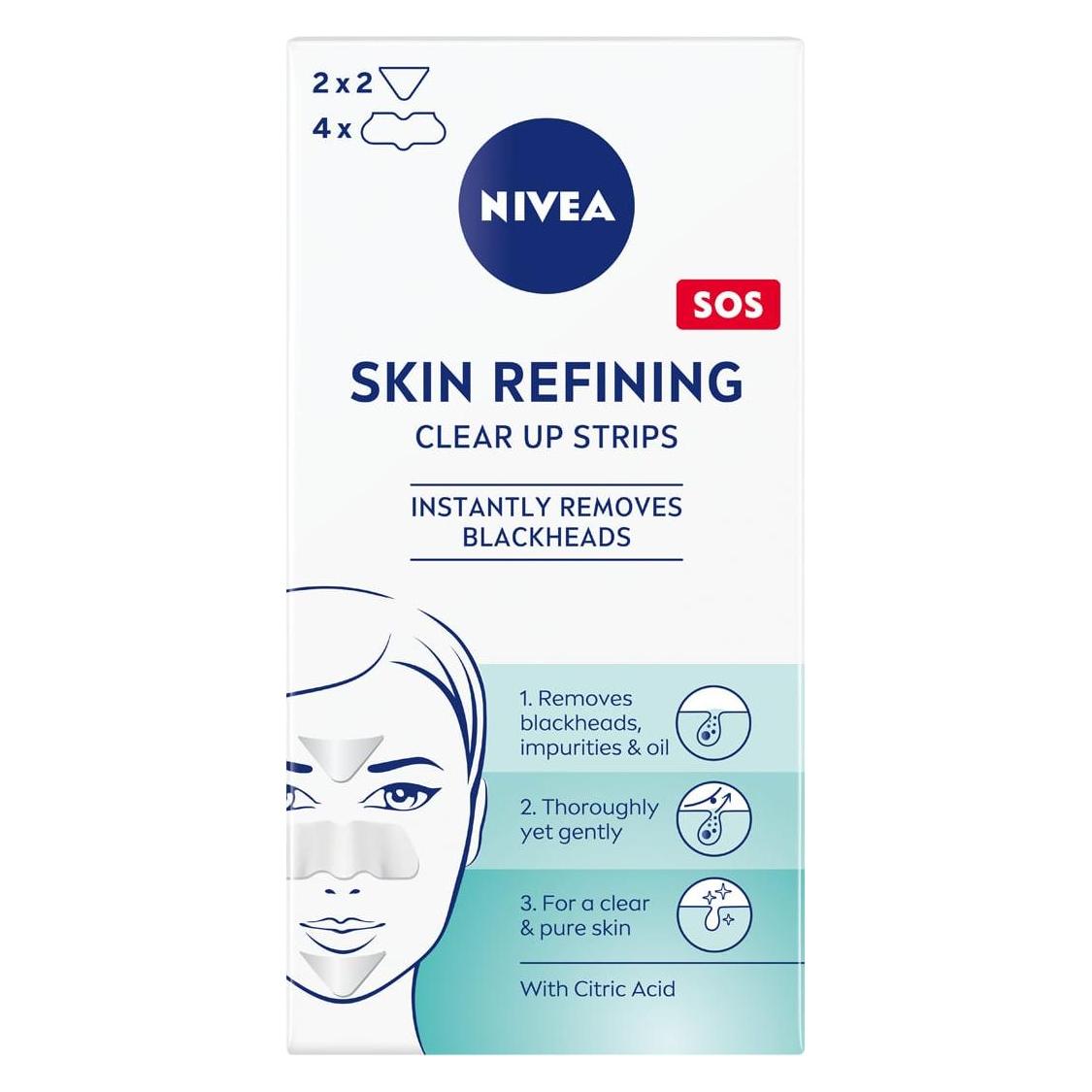Nivea Refining Clear Up Strips (21 g) (4005808185580)