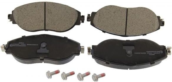 MAPCO 6102HPS Brake pad set