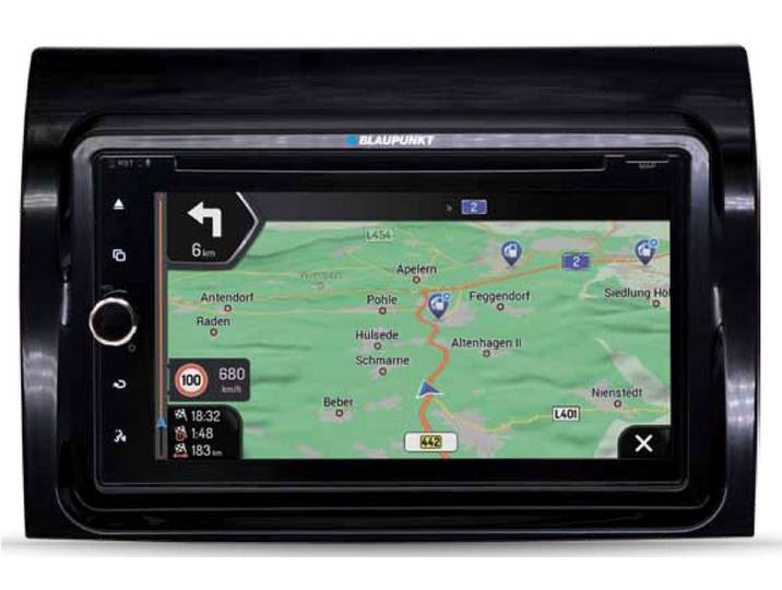 Blaupunkt Blaupunkt Camper 700 DAB D7 2-DIN Car-Multimedia (6,75) Fiat Ducato Autoradio