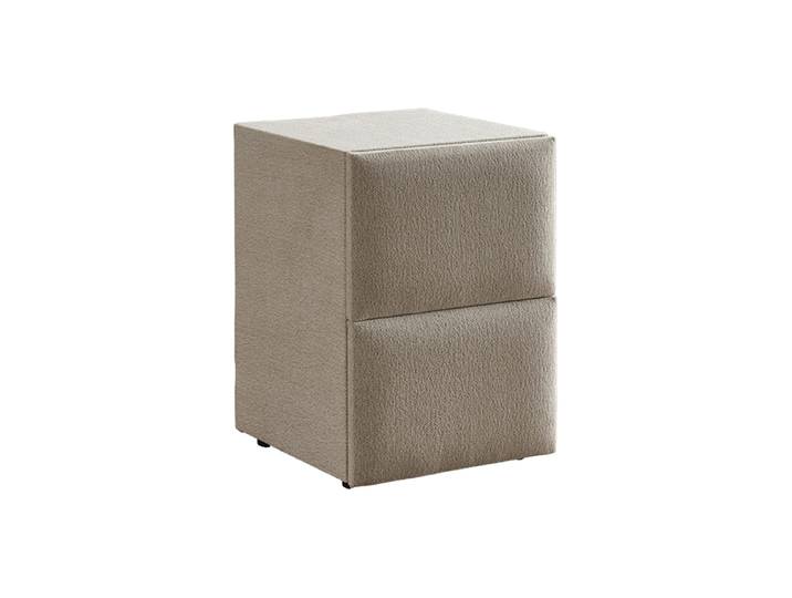 Premium Boxspringbett „Davis“ inkl. Matratze & Topper Beige 140 x 200 cm SCANDIBEDDING